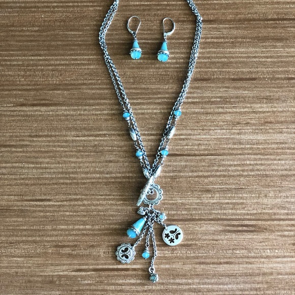 Brighton Jewelry - Brighton necklace and earring set